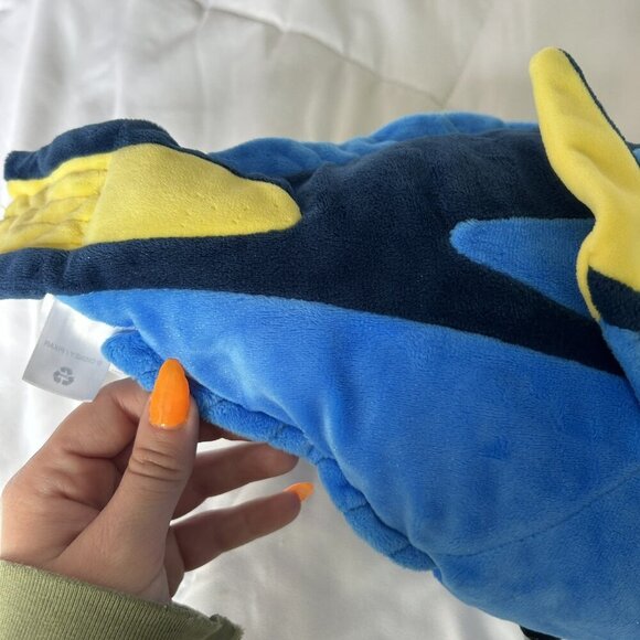 17" Disney Pixar Dory Finding Nemo Movie Plush Stuffed Animal Toy Blue Fish - Picture 7 of 7